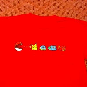 Men's L Pokemon Pacman T-shirt